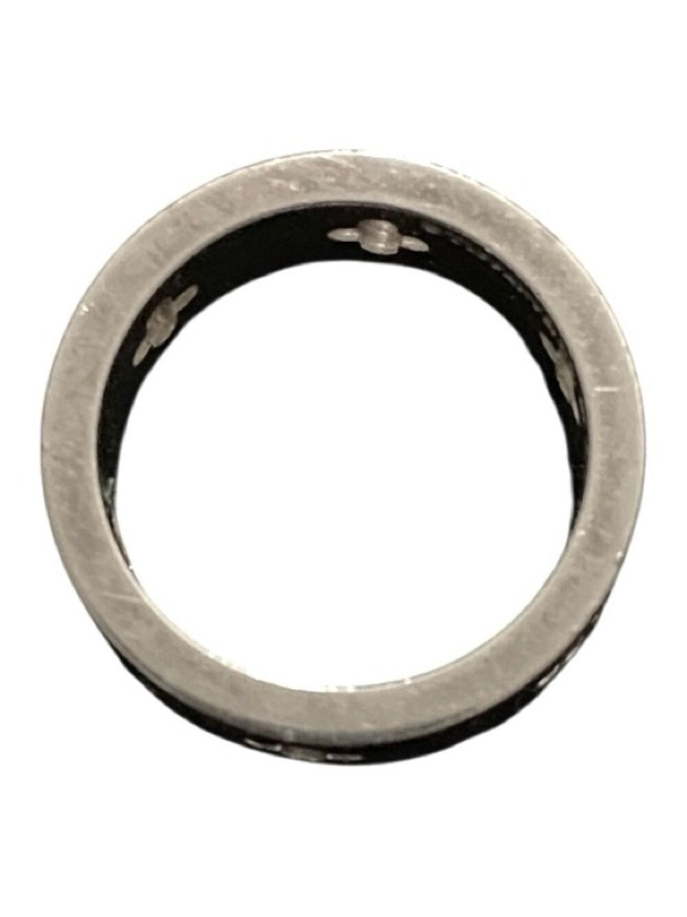 Tiffany & Co. Silver Cut Out Cross Ring - Size 7 - Picture 7 of 10